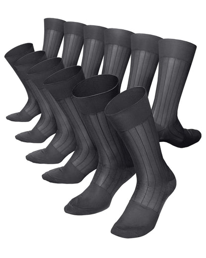 Vittorio Farina Men's Ribbed Shear Nylon Anklet Dress Socks - ank - rust - 12 - Classy Cufflinks