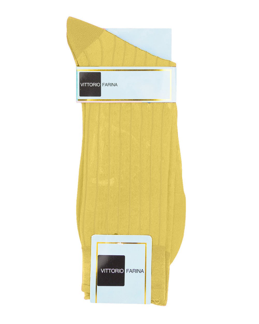 Vittorio Farina Men's Ribbed Shear Nylon Anklet Dress Socks - ank - white - 3 - Classy Cufflinks