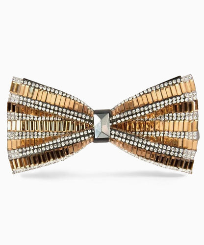 Vittorio Farina Men's Jeweled Bow Tie in Gift Box - bj - 03 - Classy Cufflinks