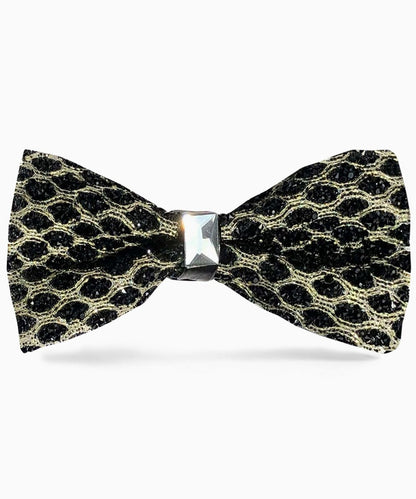 Vittorio Farina Men's Jeweled Bow Tie in Gift Box - bj - 05 - Classy Cufflinks