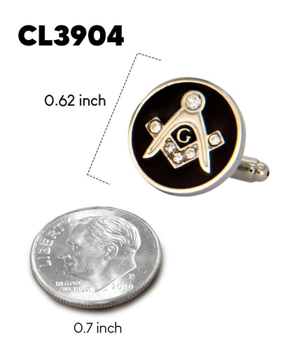 Vittorio Vico Masonic Themed Cufflinks: CL39XX Series - cl - 3904 - Classy Cufflinks
