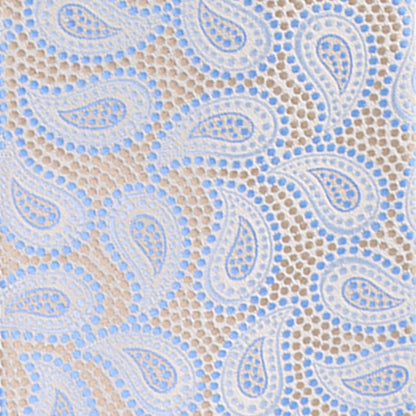Vittorio Farina Paisley Designer Necktie & Pocket Square - NH-D-1272 - Classy Cufflinks
