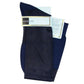 Vittorio Farina Men's Vibrant Colorful Over the Calf Dress Socks (Retail) by Classy Cufflinks - o-c-navy-3 - Classy Cufflinks