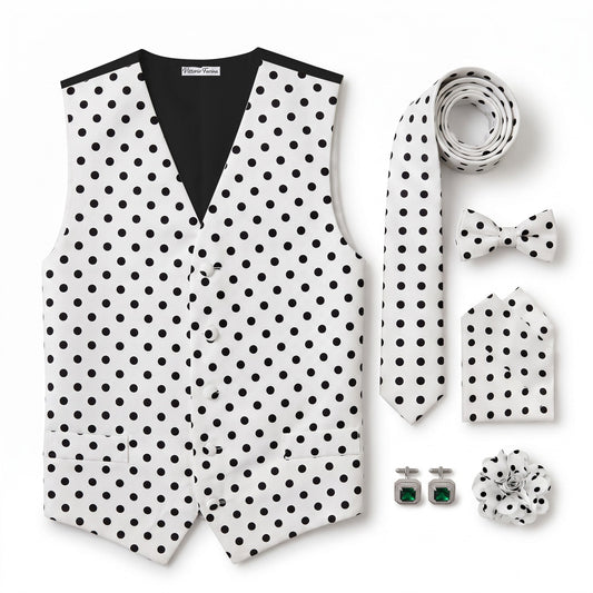 Polka Dot Gentleman Bundle (Grey Suit) - S -