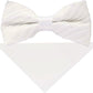 Vittorio Farina Pleated Bow Tie & Pocket Square - rbh - 03 - Classy Cufflinks