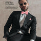 Vittorio Farina Pleated Bow Tie & Pocket Square - rbh - 05 - Classy Cufflinks