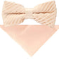 Vittorio Farina Pleated Bow Tie & Pocket Square - rbh - 07 - Classy Cufflinks