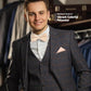 Vittorio Farina Pleated Bow Tie & Pocket Square - rbh - 09 - Classy Cufflinks