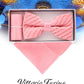 Vittorio Farina Pleated Bow Tie & Pocket Square - rbh - 09 - Classy Cufflinks