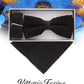 Vittorio Farina Pleated Bow Tie & Pocket Square - rbh - 09 - Classy Cufflinks