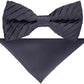 Vittorio Farina Pleated Bow Tie & Pocket Square - rbh - 09 - Classy Cufflinks