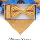 Vittorio Farina Pleated Bow Tie & Pocket Square - rbh - 09 - Classy Cufflinks