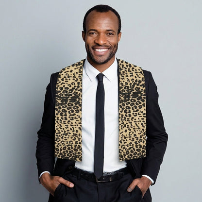 Vittorio Farina Mens' Kente Satin Scarf - SCARVES_Camo - Classy Cufflinks