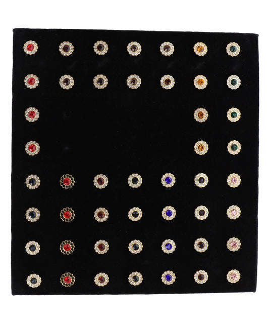 Vittorio Vico Men's Tie Tacks on Presentation Board: 24 Pack