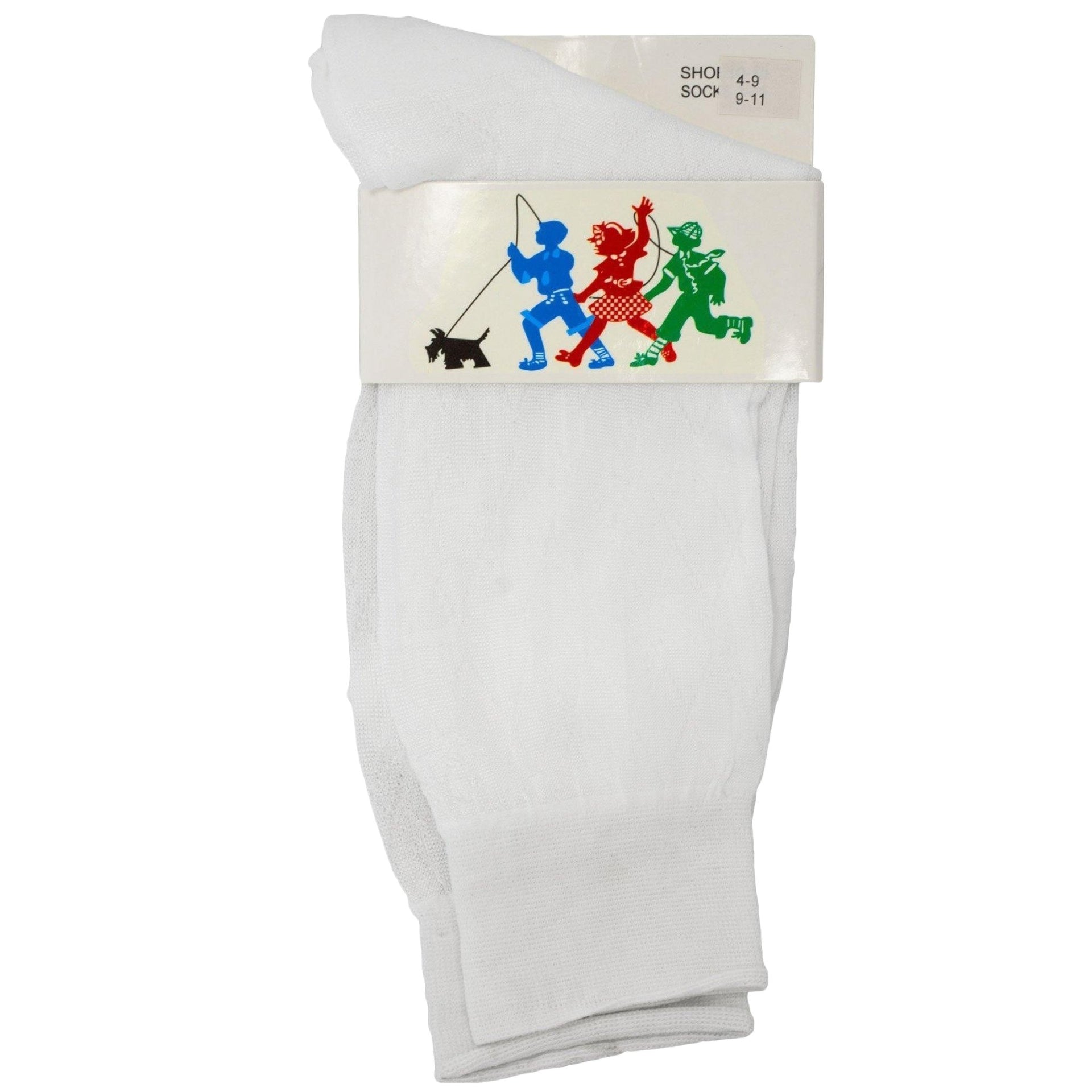 Vittorio Farina Boy's Ribbed Shear Nylon Anklet Dress Socks - Suits You Sir - White - 7 to 8