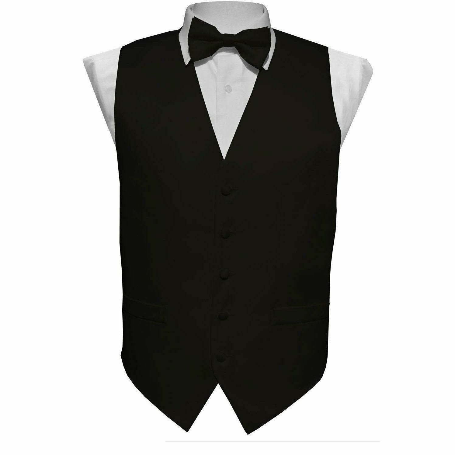 Vittorio Farina Boy's Satin Vest, Necktie, Bow Tie and Pocket Square Set - Suits You Sir - White - S