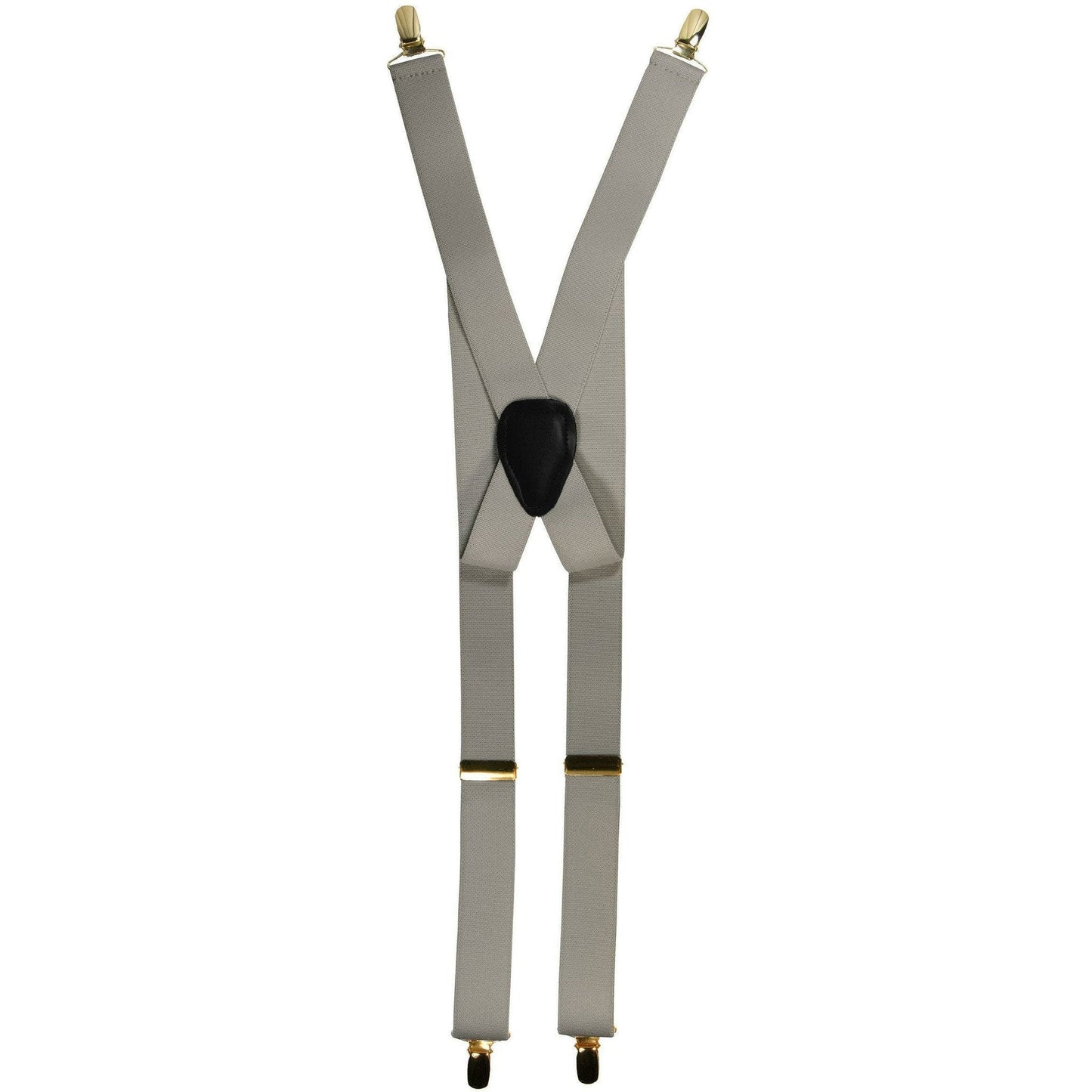 Vittorio Farina Men's Clip End Suspender in Gift Box: 70% Polyester & 30% Elastomer - Suits You Sir - Silver - Gold