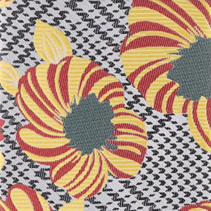 Vittorio Farina Men's Floral Design Necktie & Pocket Square - Suits You Sir - D - 1115 - 