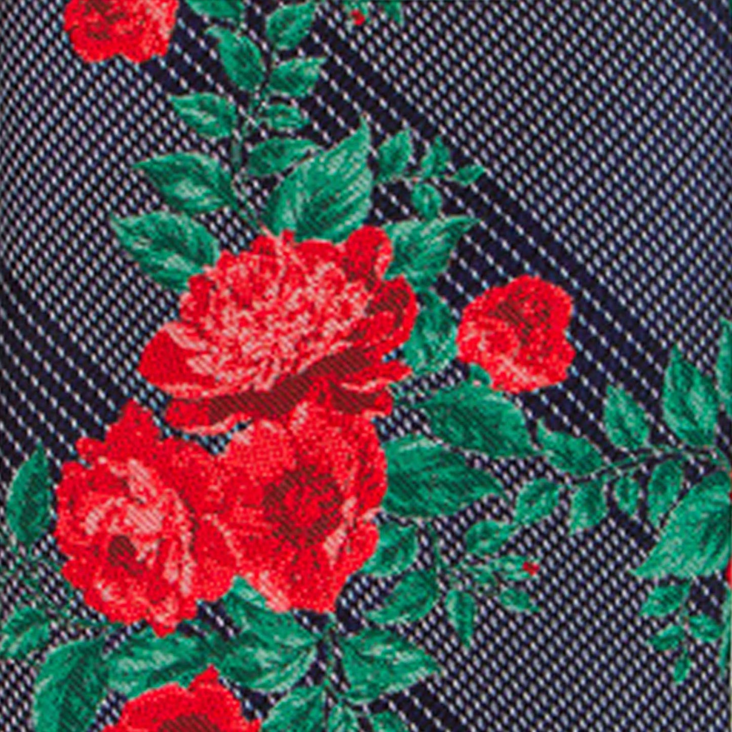 Vittorio Farina Men's Floral Design Necktie & Pocket Square - Suits You Sir - D - 1115 - 