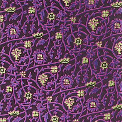 Vittorio Farina Men's Floral Design Necktie & Pocket Square - Suits You Sir - D - 1200 - 