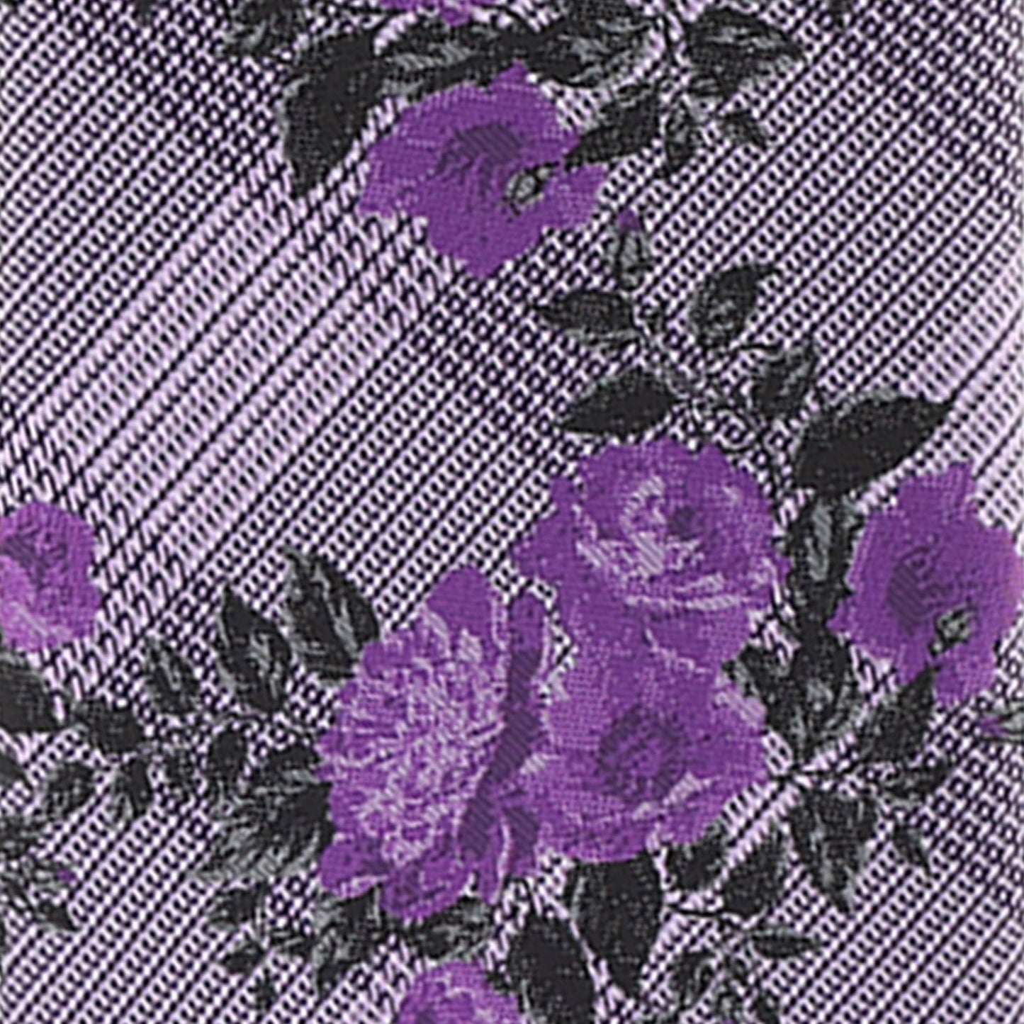 Vittorio Farina Men's Floral Design Necktie & Pocket Square - Suits You Sir - D - 1225 - 