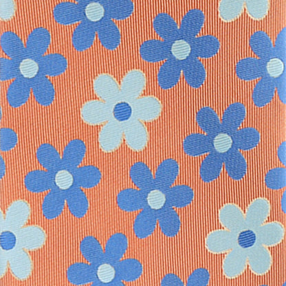 Vittorio Farina Men's Floral Design Necktie & Pocket Square - Suits You Sir - D - 1227 - 