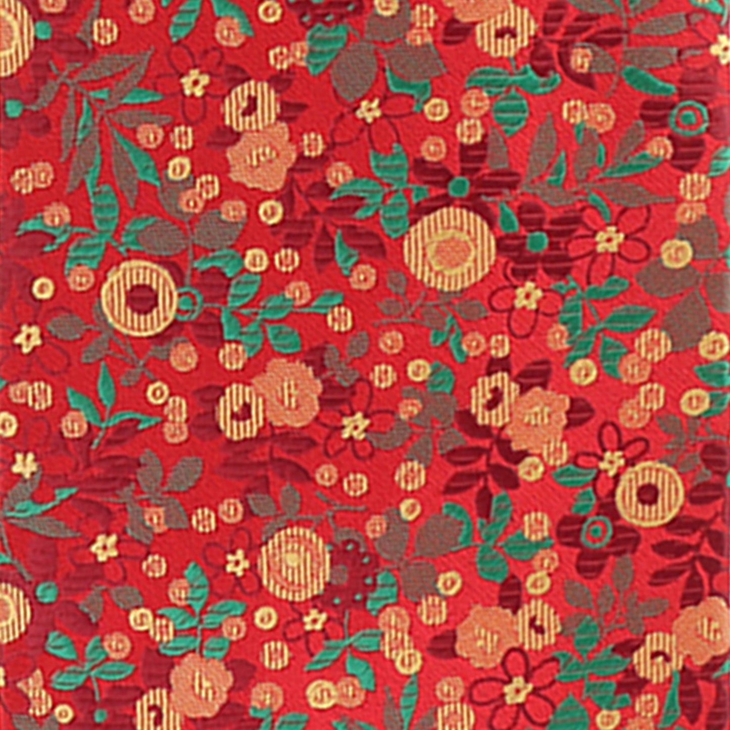Vittorio Farina Men's Floral Design Necktie & Pocket Square - Suits You Sir - D - 1270 - 