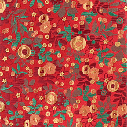 Vittorio Farina Men's Floral Design Necktie & Pocket Square - Suits You Sir - D - 1270 - 