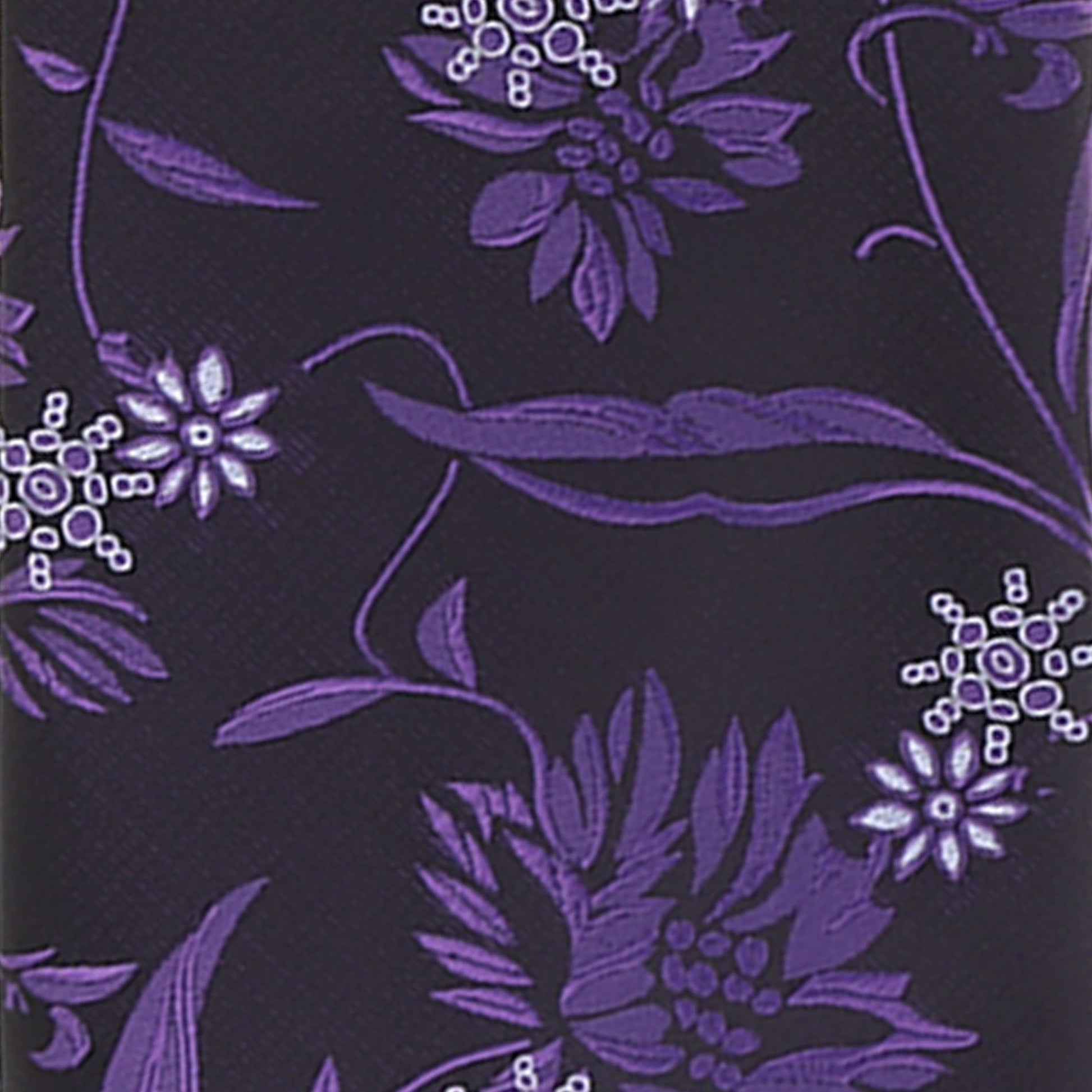 Vittorio Farina Men's Floral Design Necktie & Pocket Square - Suits You Sir - D - 1286 - 