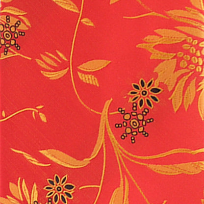 Vittorio Farina Men's Floral Design Necktie & Pocket Square - Suits You Sir - D - 1295 - 