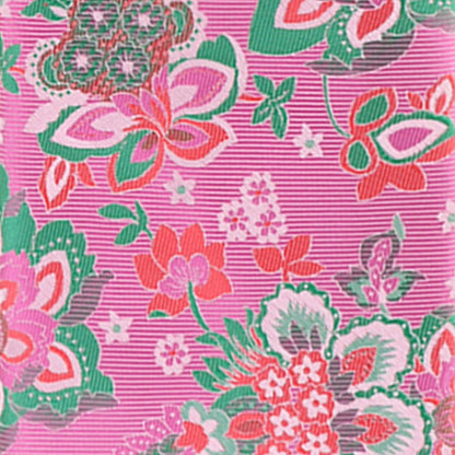 Vittorio Farina Men's Floral Design Necktie & Pocket Square - Suits You Sir - D - 1317 - 