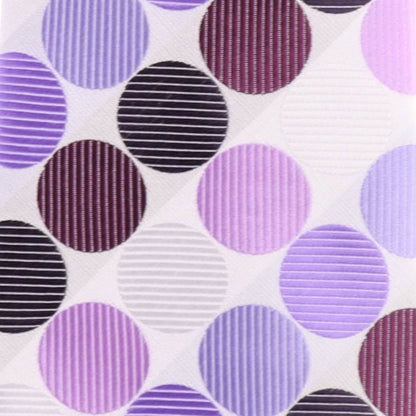 Vittorio Farina Men's Geometric Design Necktie & Pocket Square - Suits You Sir - D - 1157 - 