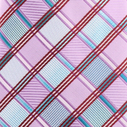 Vittorio Farina Men's Geometric Design Necktie & Pocket Square - Suits You Sir - D - 1163 - 