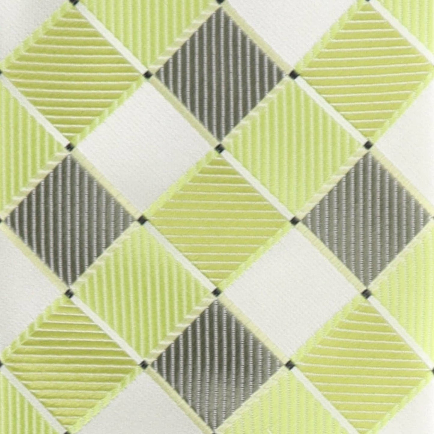 Vittorio Farina Men's Geometric Design Necktie & Pocket Square - Suits You Sir - D - 1163 - 