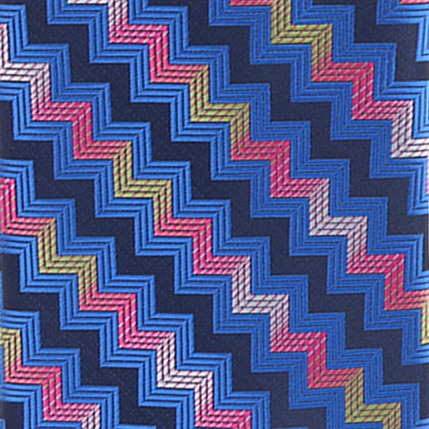 Vittorio Farina Men's Geometric Design Necktie & Pocket Square - Suits You Sir - D - 1178 - 