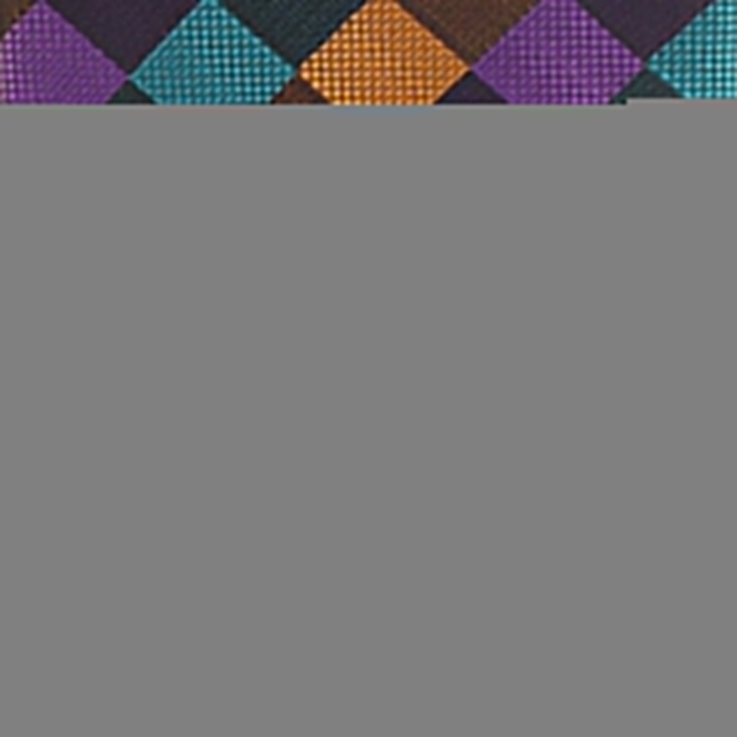 Vittorio Farina Men's Geometric Design Necktie & Pocket Square - Suits You Sir - D - 1255 - 