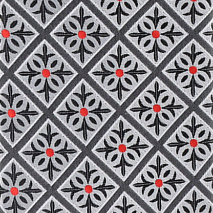 Vittorio Farina Men's Geometric Design Necktie & Pocket Square - Suits You Sir - D - 1260 - 