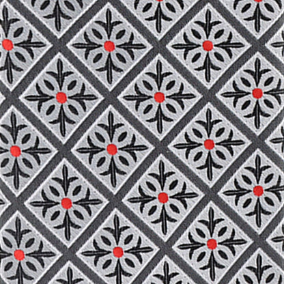 Vittorio Farina Men's Geometric Design Necktie & Pocket Square - Suits You Sir - D - 1260 - 