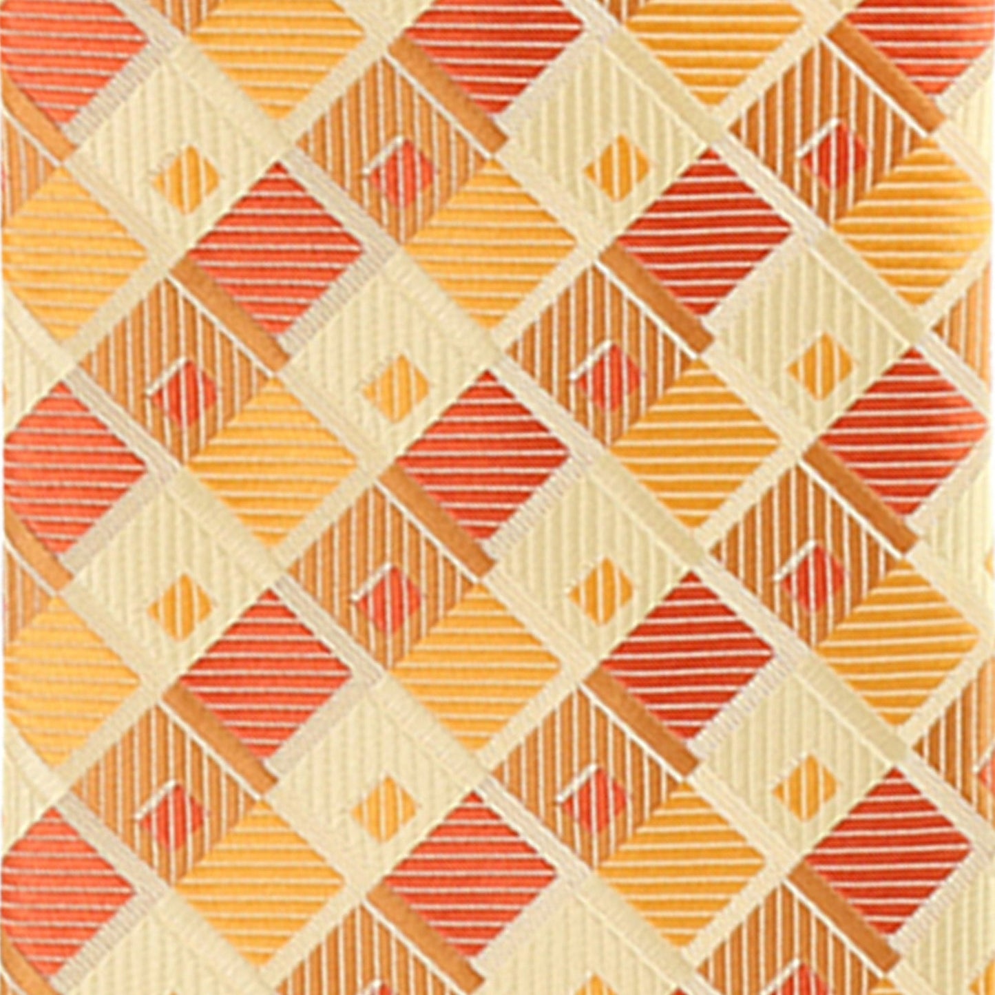 Vittorio Farina Men's Geometric Design Necktie & Pocket Square - Suits You Sir - D - 1260 - 