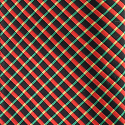 Vittorio Farina Men's Geometric Design Necktie & Pocket Square - Suits You Sir - D - 1302 - 