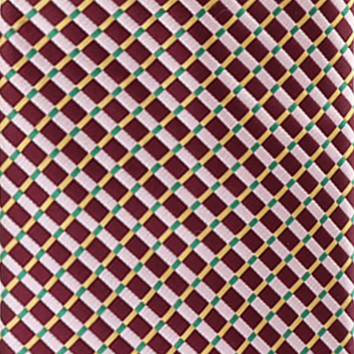 Vittorio Farina Men's Geometric Design Necktie & Pocket Square - Suits You Sir - D - 1304 - 