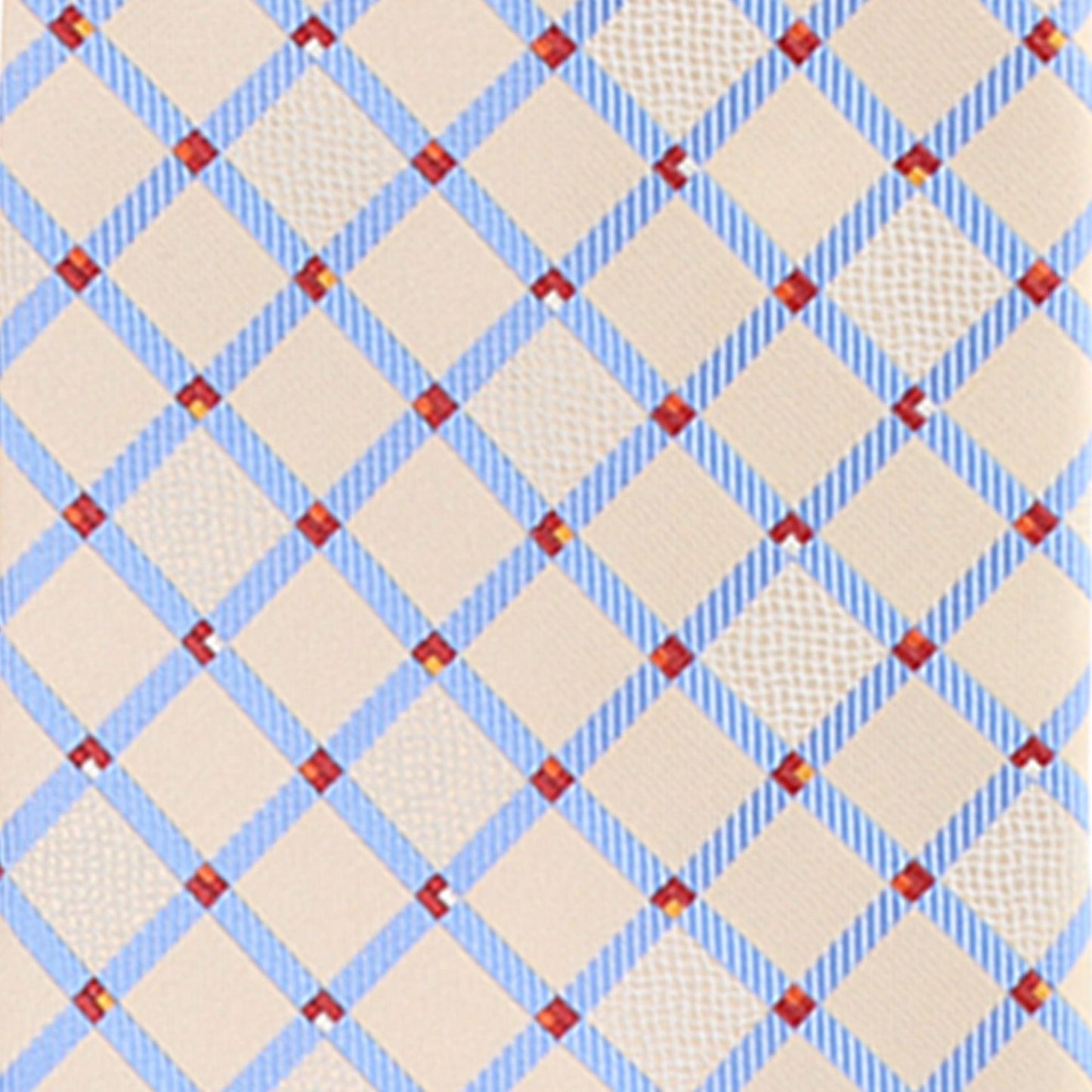 Vittorio Farina Men's Geometric Design Necktie & Pocket Square - Suits You Sir - D - 1322 - 