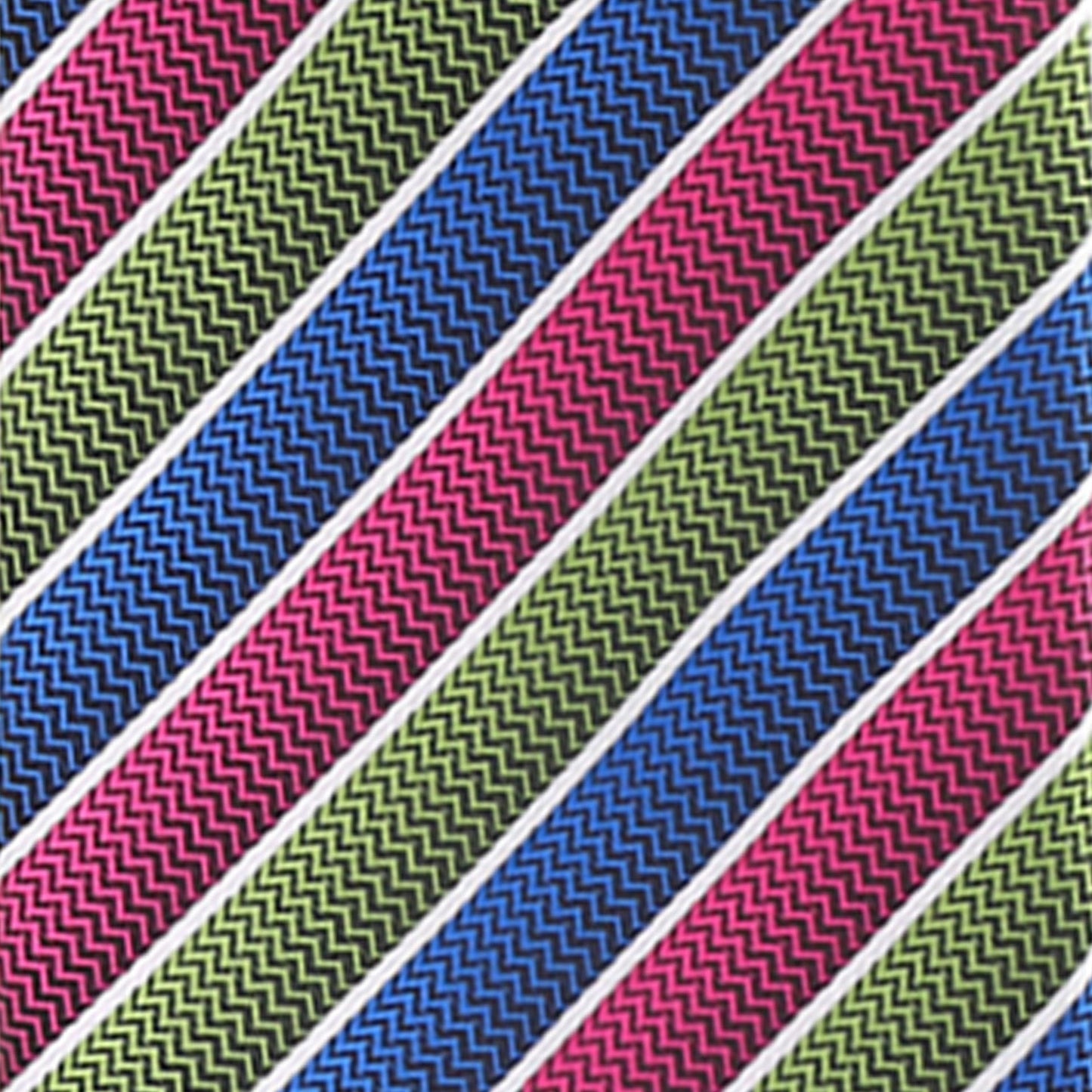 Vittorio Farina Men's Geometric Design Necktie & Pocket Square - Suits You Sir - D - 1329 - 