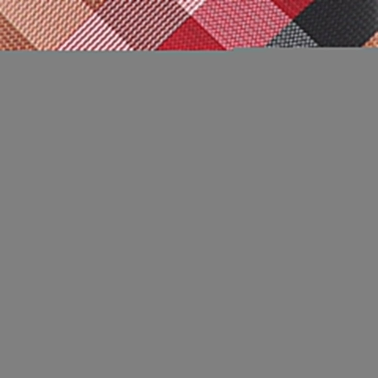 Vittorio Farina Men's Geometric Design Necktie & Pocket Square - Suits You Sir - D - 1331 - 
