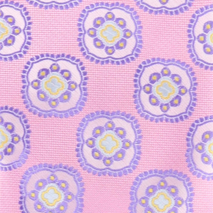 Vittorio Farina Men's Geometric Design Necktie & Pocket Square - Suits You Sir - D - 1401 - 
