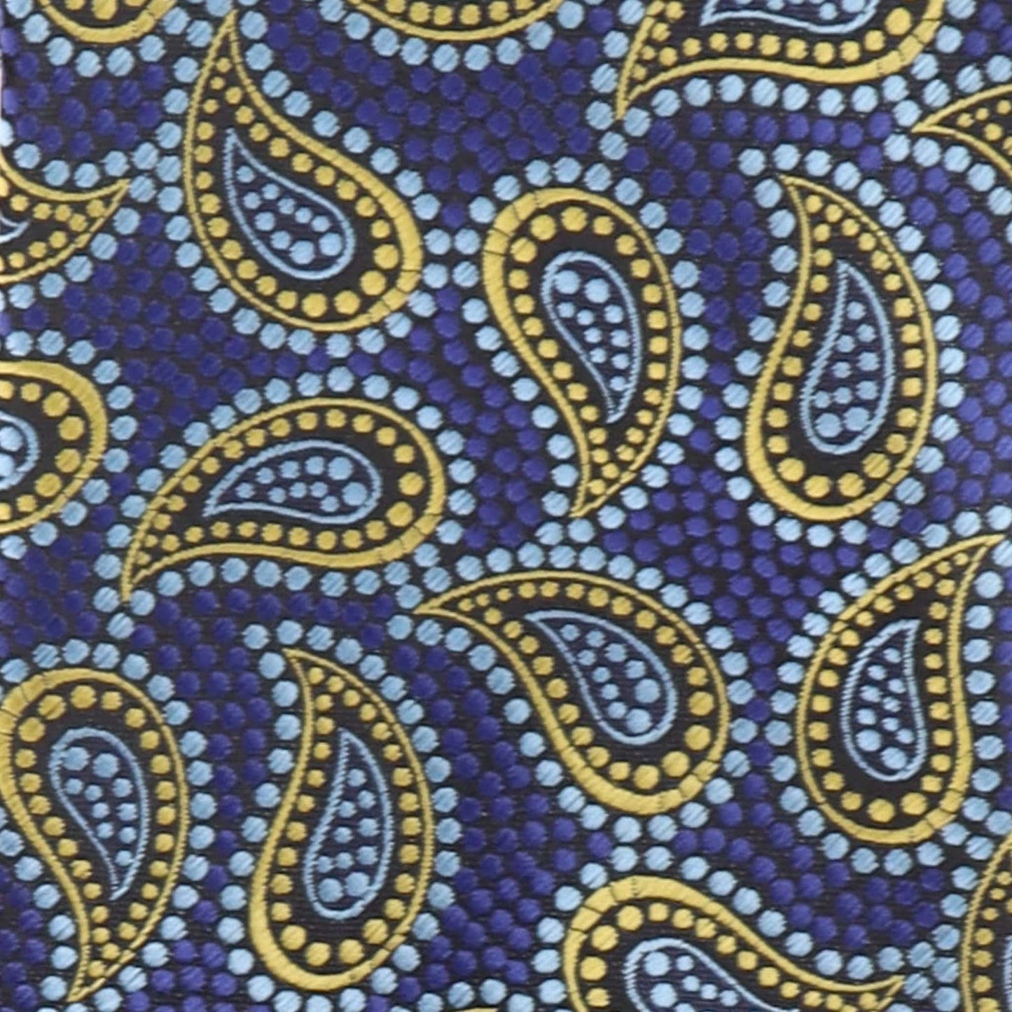 Vittorio Farina Men's Paisley Design Necktie & Pocket Square - Suits You Sir - D - 1147 - 