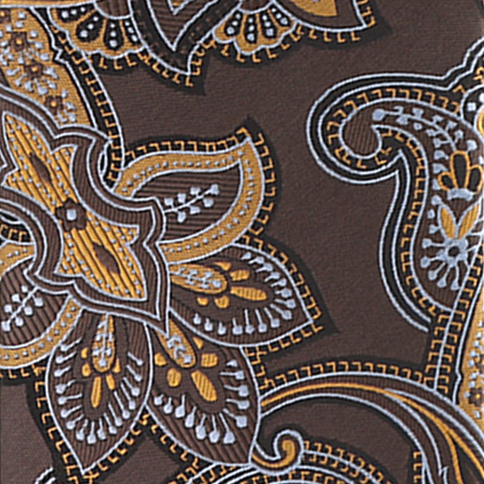 Vittorio Farina Men's Paisley Design Necktie & Pocket Square - Suits You Sir - D - 1172 - 