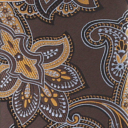 Vittorio Farina Men's Paisley Design Necktie & Pocket Square - Suits You Sir - D - 1172 - 