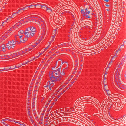 Vittorio Farina Men's Paisley Design Necktie & Pocket Square - Suits You Sir - D - 1172 - 