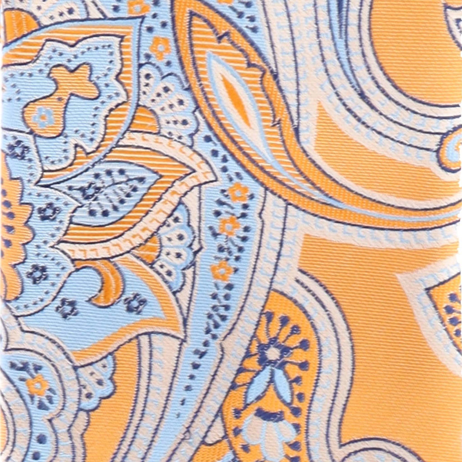 Vittorio Farina Men's Paisley Design Necktie & Pocket Square - Suits You Sir - D - 1172 - 